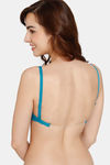 Zivame Beautiful Basics Padded Non Wired 3/4Th Coverage Backless Bra - Exotic Plume — thumbnail 1